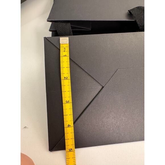 Set of 3 CHROME HEARTS Shopping Bag 1 Large 2 Medium Black White Print - Picture 8 of 11